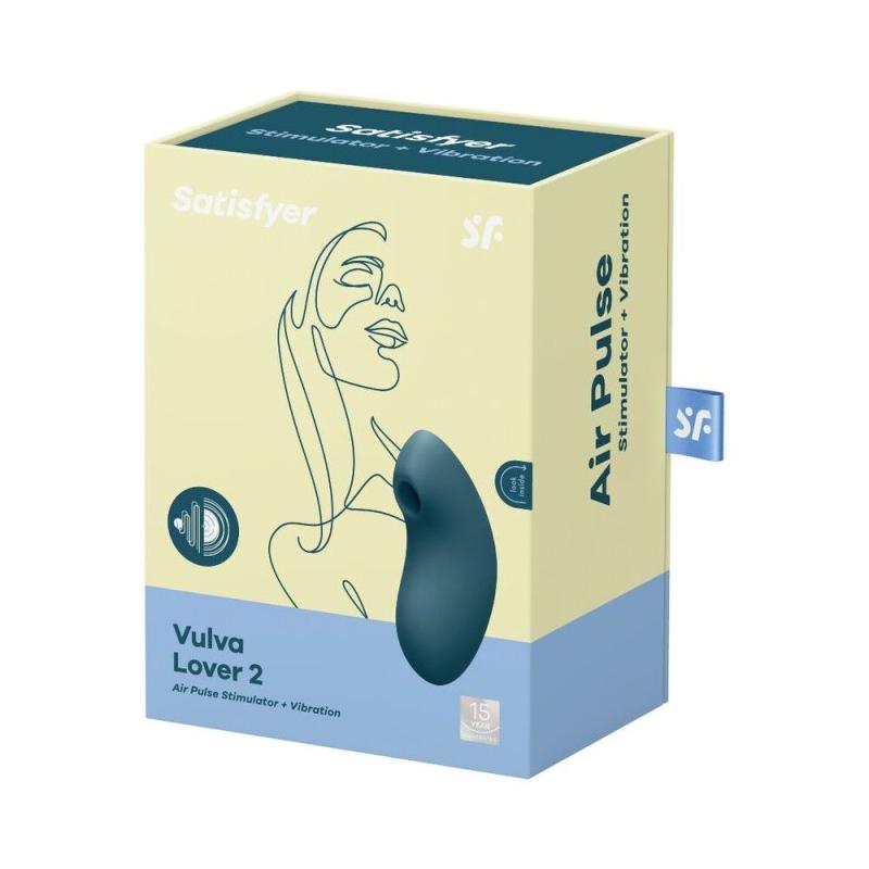 SO6711 Вакуумный вибратор Satisfyer Vulva Lover 2 Blue