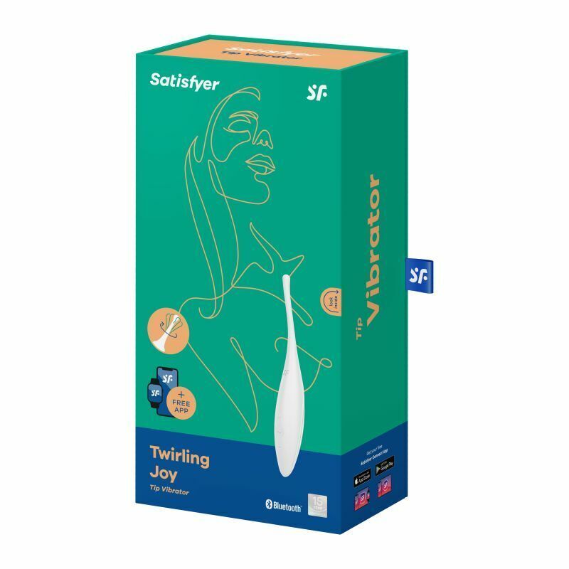 SO7144 Смарт-вібратор для клітора Satisfyer Twirling Joy White