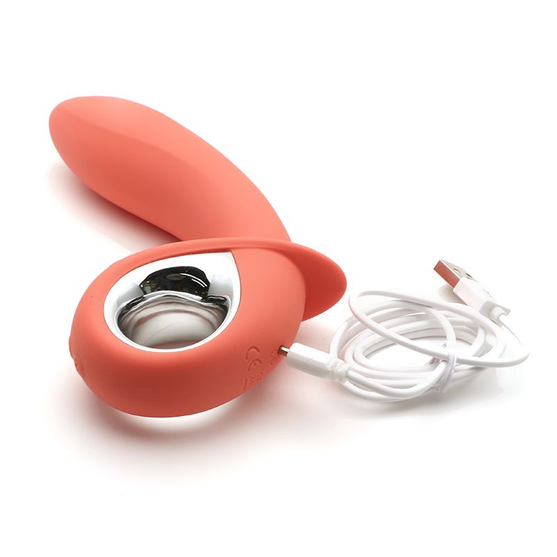 SO3628 Анальный вибратор KISTOY Klein Orange с надувающимся кончиком, unisex, диаметр 35-50мм