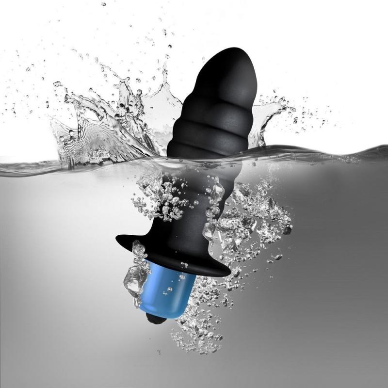 SO2034 Анальный вибромассажер Rocks Off Vortex, макс. диаметр 3,9см