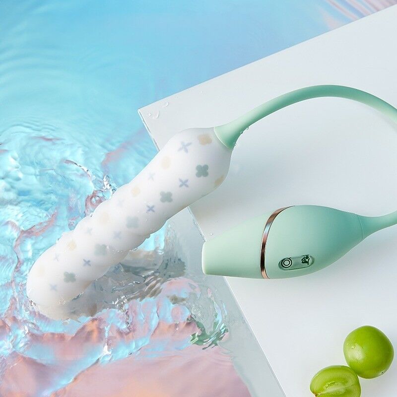 SO8714 Вибратор с вакуумным стимулятором KISTOY Cathy Pro