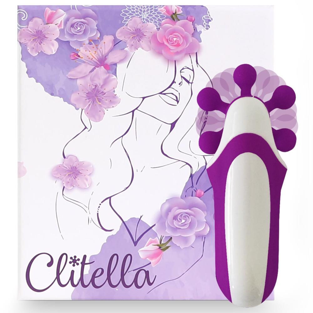 SO5066 Стимулятор с имитацией оральных ласк FeelzToys - Clitella Oral Clitoral Stimulator Purple