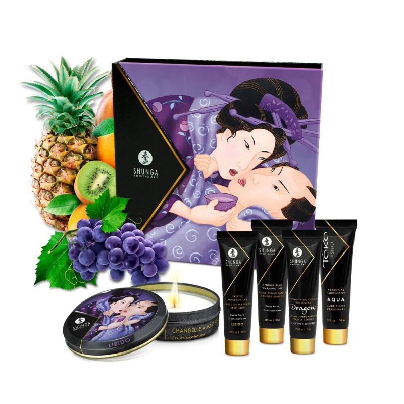 SO7823 Подарочный набор Shunga Geishas Secrets – Exotic Fruits для шикарной ночи вдвоем