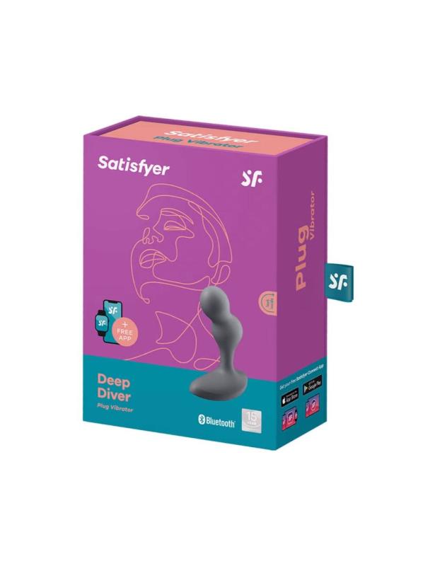 SO6083 Смарт-массажер простаты Satisfyer Deep Diver Grey
