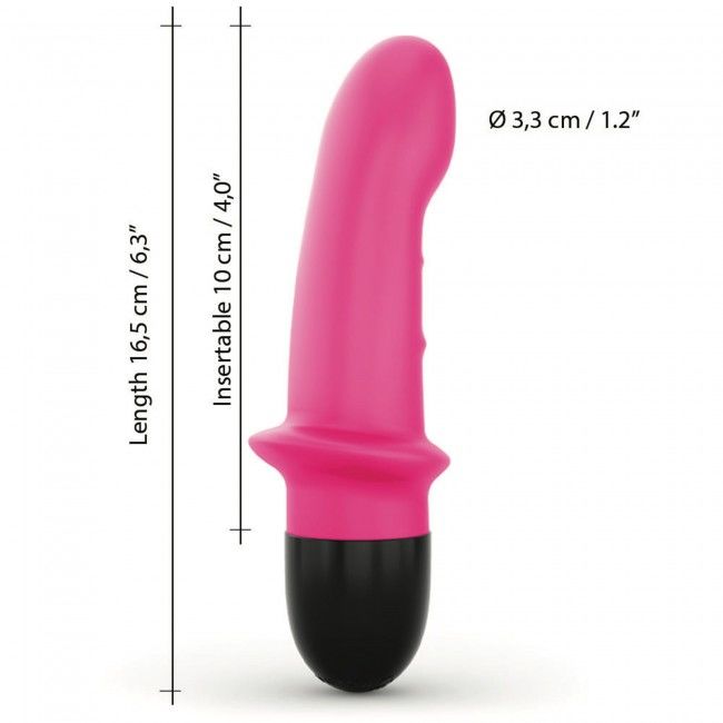 SO3821 Вибратор Dorcel Mini Lover Magenta 2.0 перезаряжаемый, для точки G и массажа простаты