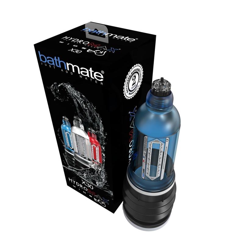 SO1959 Гидропомпа Bathmate Hydromax 7 WideBoy Blue (X30) для члена длиной от 12,5 до 18см, диаметр до 5,5см
