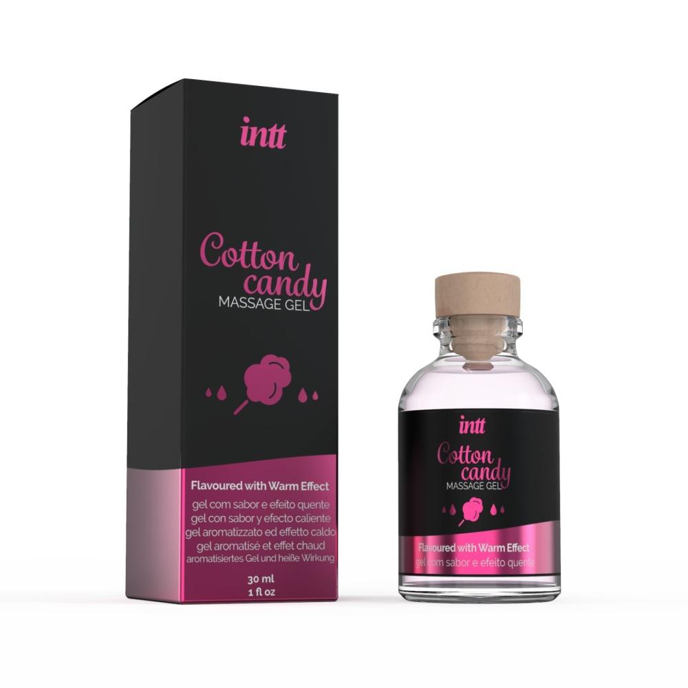 SO2927 Массажный гель для интимных зон Intt Cotton Candy (30 мл) разогревающий