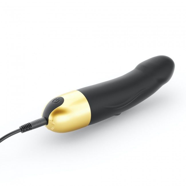 SO3565 Вибратор Dorcel Real Vibration S Gold 2.0, диам 3,7см, перезаряжаемый, для точки G