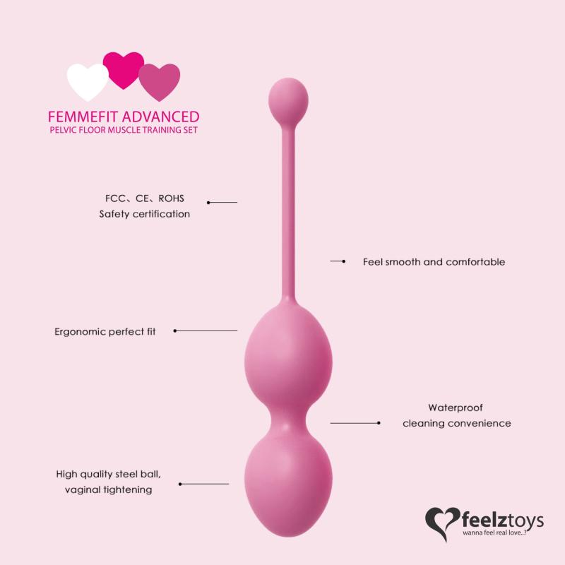SO5067 Набор вагинальных шариков для продвинутых FeelzToys - FemmeFit Advanced Pelvic Muscle Training Set