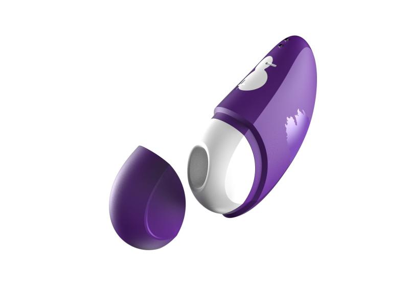 SO6952 Вакуумный клиторальный стимулятор Romp Free, дорожный чехол, 10 уровней интенсивности