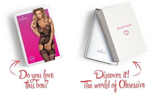 SO7226 Бодистокинг Obsessive Bodystocking F217 S/M/L, элегантный силуэтный рисунок, имитация чулок