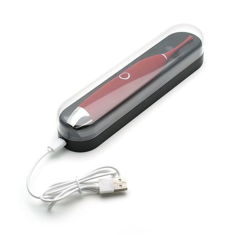 SO3617 Клиторальный вибратор KISTOY C-King, с двумя доп. насадками, мощная точечная стимуляция