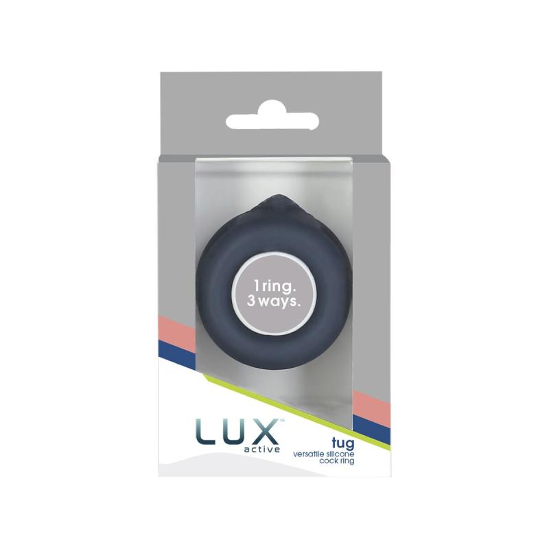 SO5574 Двойное эрекционное кольцо LUX Active – Tug – Versatile Silicone Cock Ring