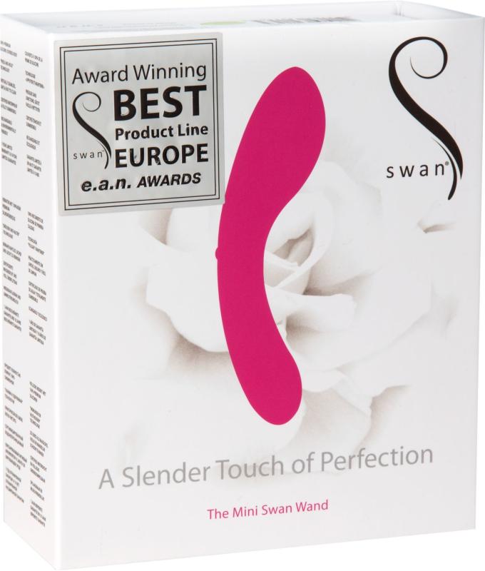 SO2733 Мінівібратор The Mini Swan Wand, два вібромотора, для вагінально-кліторальний стимуляції