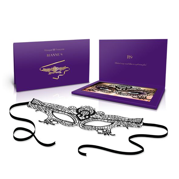 SO3859 Ажурная маска на лицо RIANNE S - Masque III с лентами-завязками