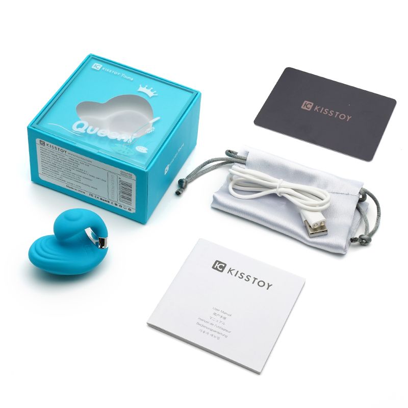 SO3625 Вибратор на палец KISTOY Queeni, перезаряжаемый, 5 режимов работы
