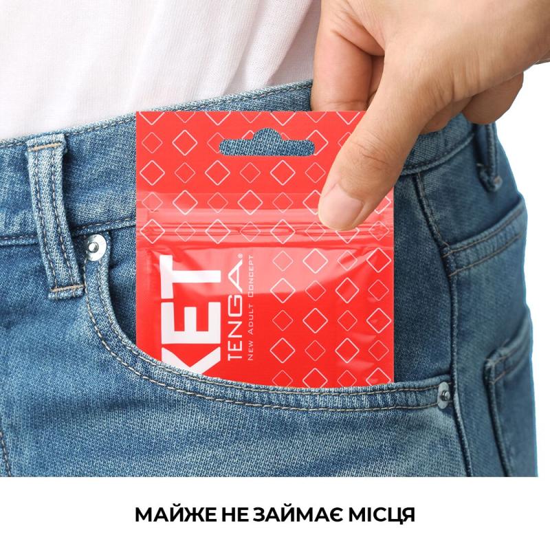 SO5596 Мастурбатор TENGA Pocket Block Edge