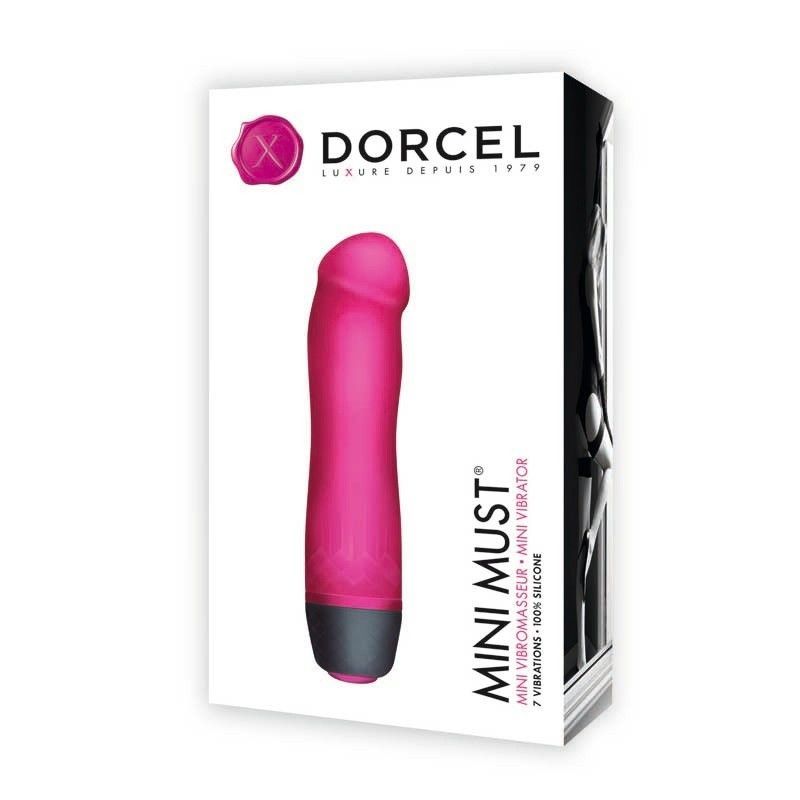MD0548 Вибратор Dorcel Mini Must Magenta для клитора и точки G