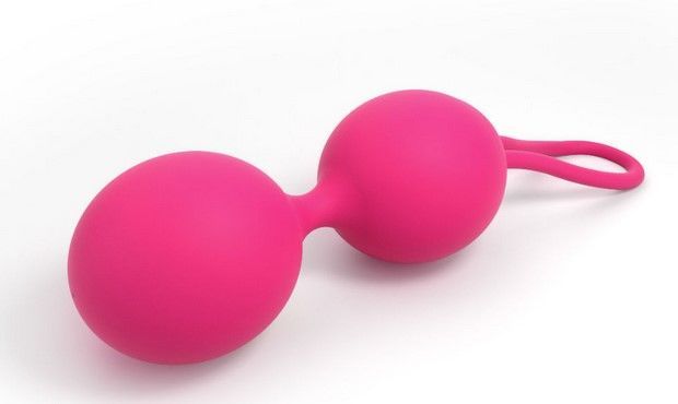 SO2699 Вагинальные шарики Dorcel Dual Balls Magenta, диаметр 3,6см, вес 55гр