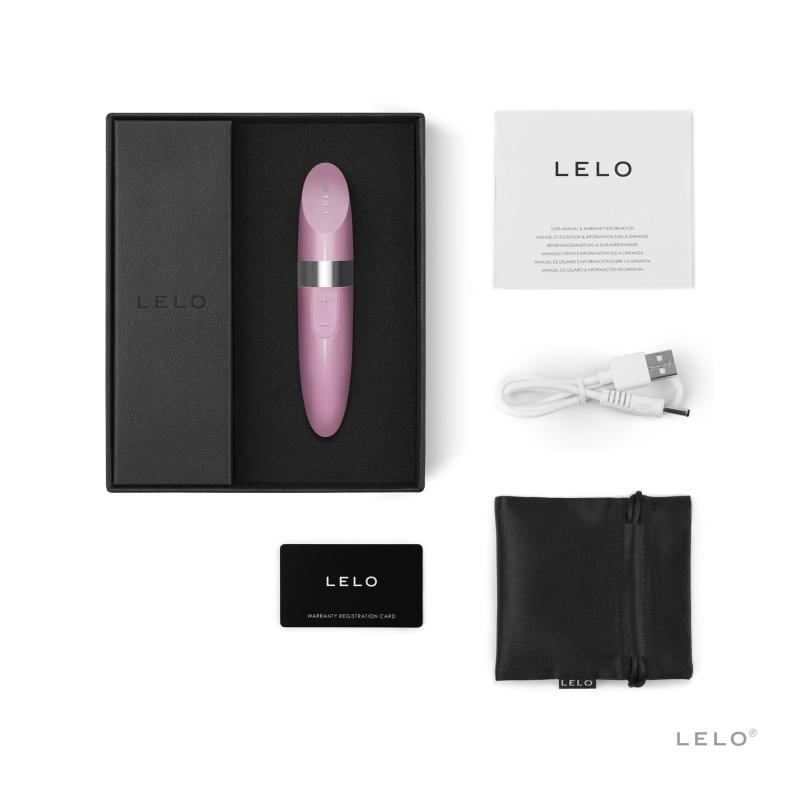 SO8687 Шикарная вибропуля LELO Mia 2 Petal Pink, 6 режимов, мощные вибрации, водонепроницаемая