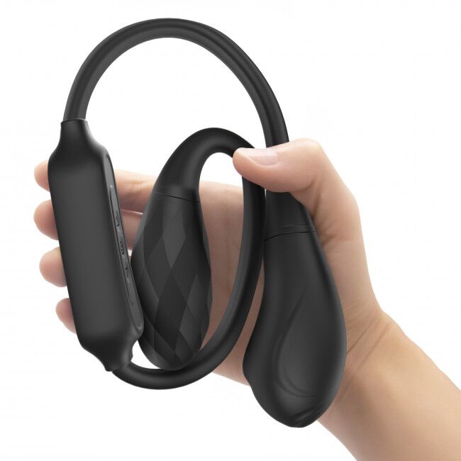 SO5079 Вибратор на гибкой сцепке со стимуляцией пальчиком Dorcel DUAL EXPLORER