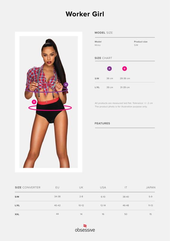 SO7734 Obsessive Worker Girl L/XL