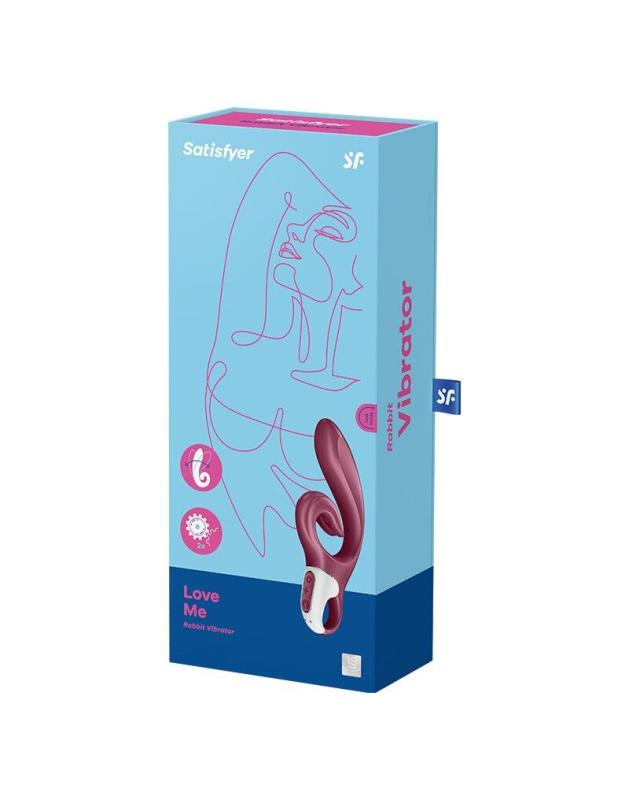 SO7778 Вибратор-кролик Satisfyer Love Me Red