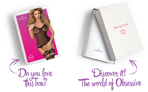 SO7224 Бодистокинг Obsessive Bodystocking F214 black S/M/L, имитация корсета и чулок на подвязках