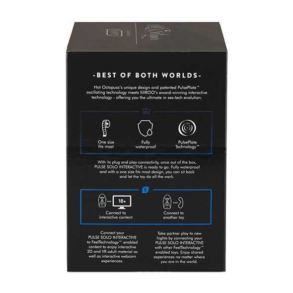 SO5223 Интерактивный мастурбатор Hot Octopuss Pulse Solo Interactive powered by KIIROO