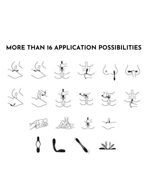 SO6126 Универсальный гибкий вибратор для пар Satisfyer Elastic Game Yellow