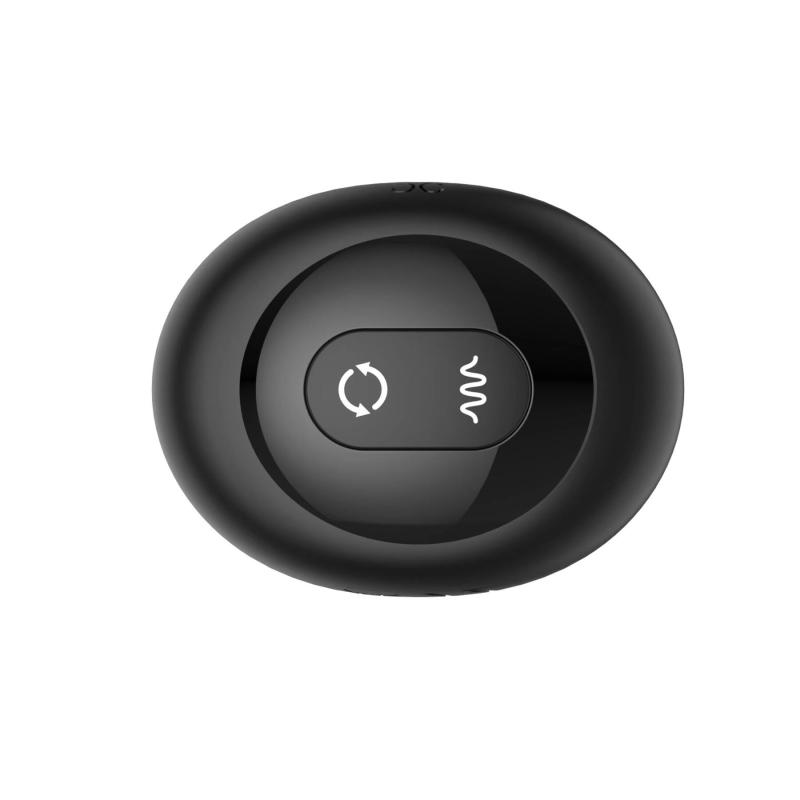 SO8697 Анальная пробка Nexus TORNADO Remote Control Rotating Butt Plug - Black