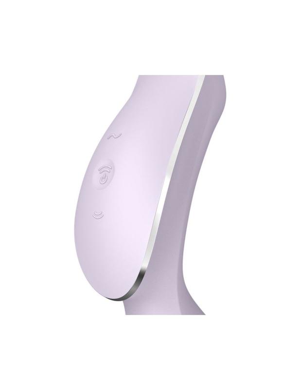 SO6084 Вакуумный стимулятор с вибрацией Satisfyer Curvy Trinity 2 Violet