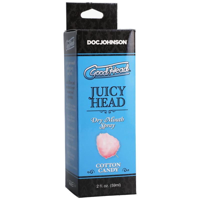 SO6070 Увлажняющий оральный спрей Doc Johnson GoodHead – Juicy Head Dry Mouth Spray – Cotton Candy 59мл