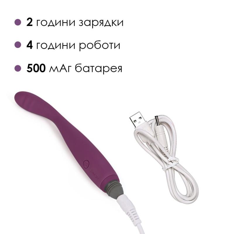 SO4843 Тонкий вибратор точки G Svakom Cici Violet