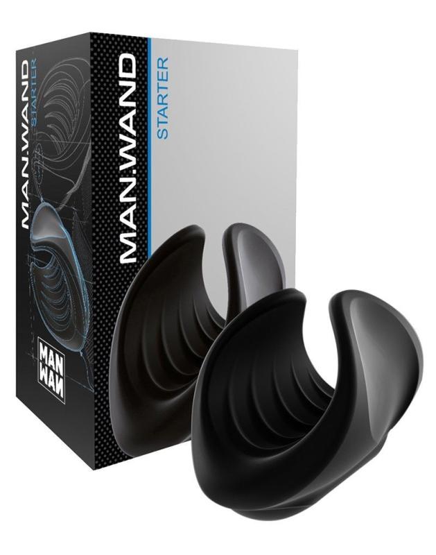SO3085 Мастурбатор MAN.WAND STARTER, отлично для пар, регулируемое сжатие, вибро-минет