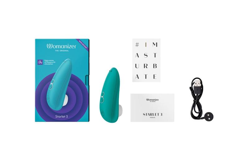 SO8740 Вакуумный клиторальный стимулятор Womanizer Starlet 3 TURQUOISE