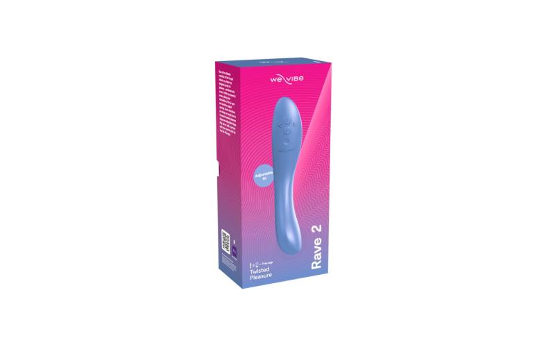 SO8768 Вибратор We-Vibe Rave 2 Twisted Pleasure Blue