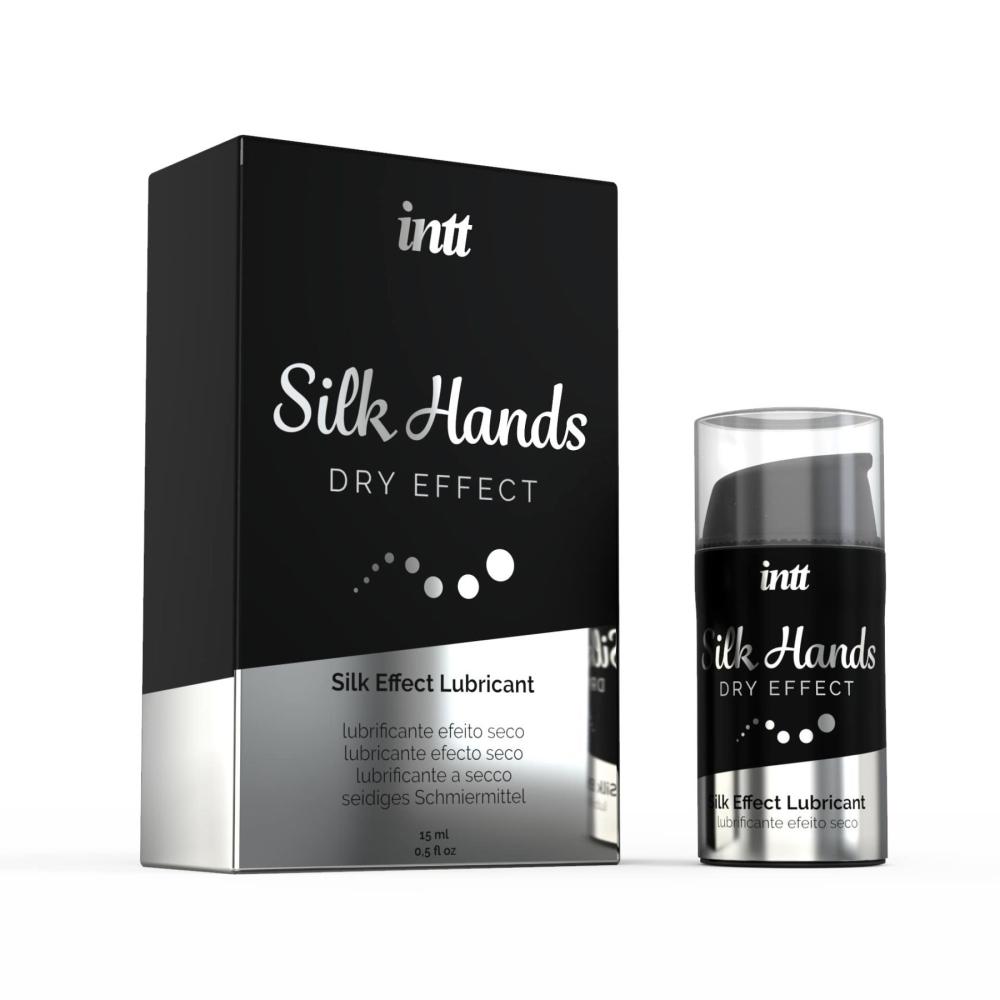 SO2923 Ульта-густая силиконовая смазк Intt Silk Hands (15 мл) с матовым эффектом, шелковистый эффект