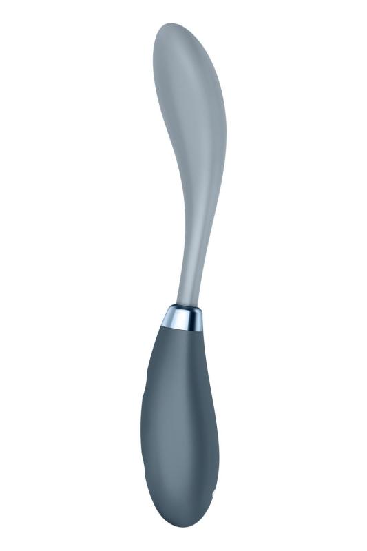 SO6727 Вибратор Satisfyer G-Spot Flex 3 Grey, гибкий ствол с фиксацией положения