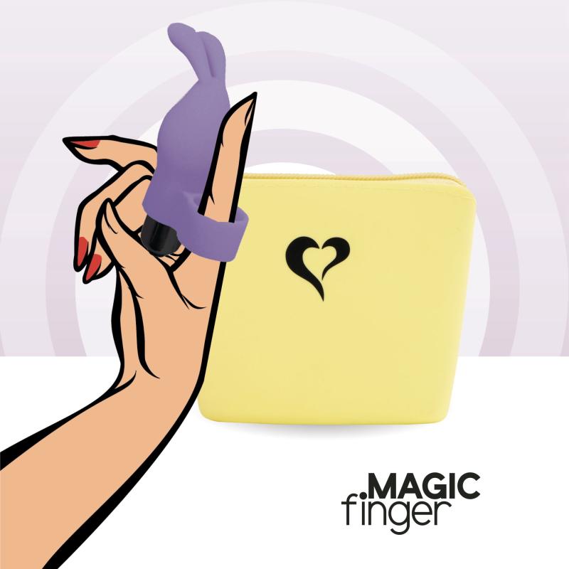 SO4435 Вибратор на палец FeelzToys Magic Finger Vibrator Purple