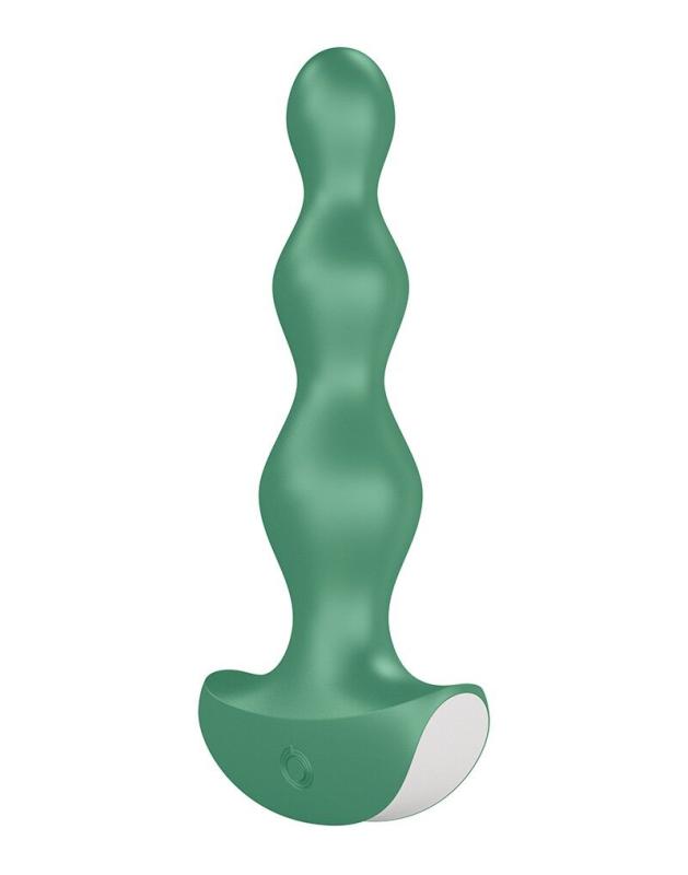 SO4926 Анальный стимулятор-бусины с двумя моторами Satisfyer Lolli-Plug 2 Green