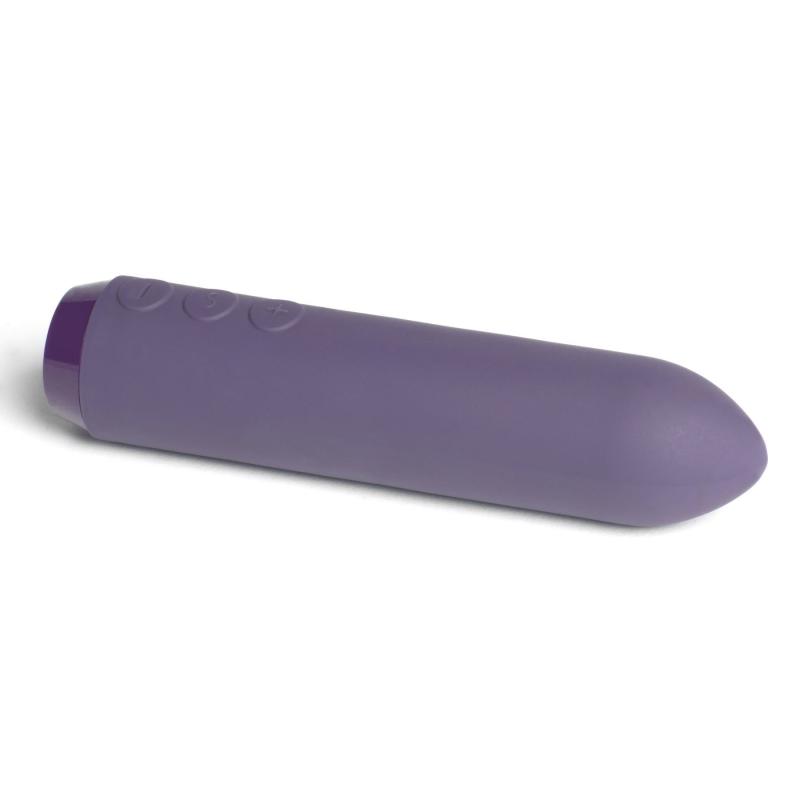 SO3040 Минивибратор Je Joue - Classic Bullet Vibrator Purple с глубокой вибрацией и фиксацией на палец