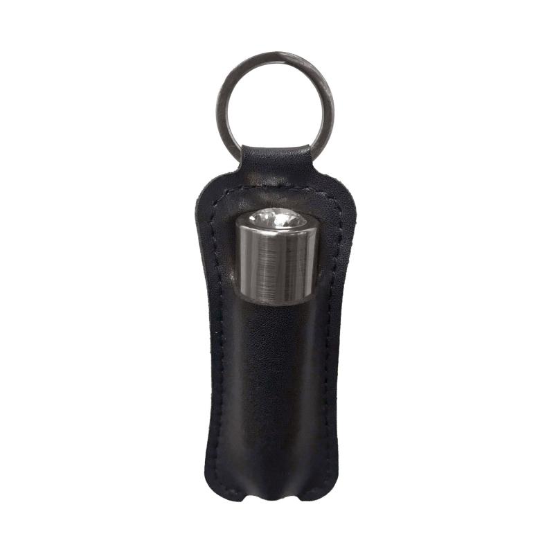 SO6846 Вибропуля PowerBullet First-Class Bullet 2.5″ with Key Chain Pouch, Gun Metal, 9 режимов вибрации