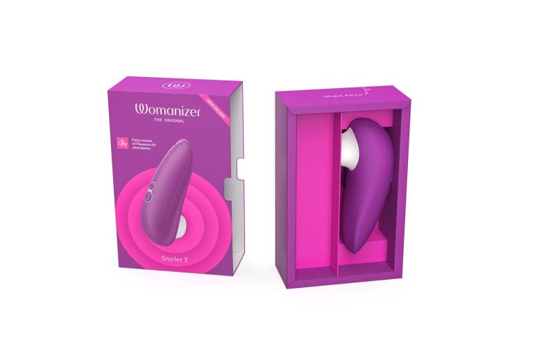 SO8741 Вакуумный клиторальный стимулятор Womanizer Starlet 3 VIOLET