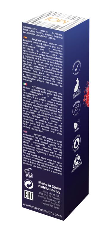 SO6053 Съедобное массажное масло MAI Attraction Mojito Hot Kiss (50 мл)