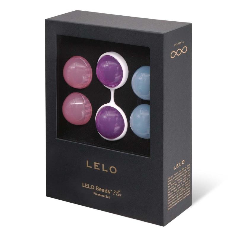 SO8084 Набор вагинальных шариков LELO Beads Plus, диаметр 3,5 см, изменяемая нагрузка, 2х28, 2х37 и 2х60 г