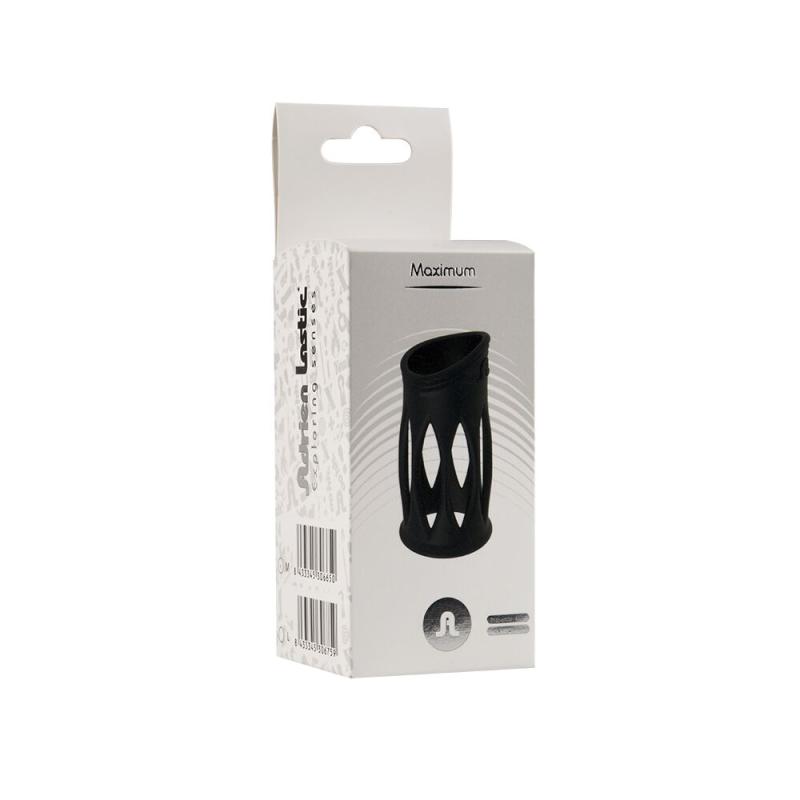 AD30675 Насадка на член Adrien Lastic Maximum размер L, утолщающая, длина 9 см, диаметр 3,2 см