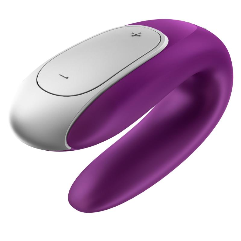 SO5059 Смарт-вибратор для пар Satisfyer Double Fun (Violet) с пультом ДУ