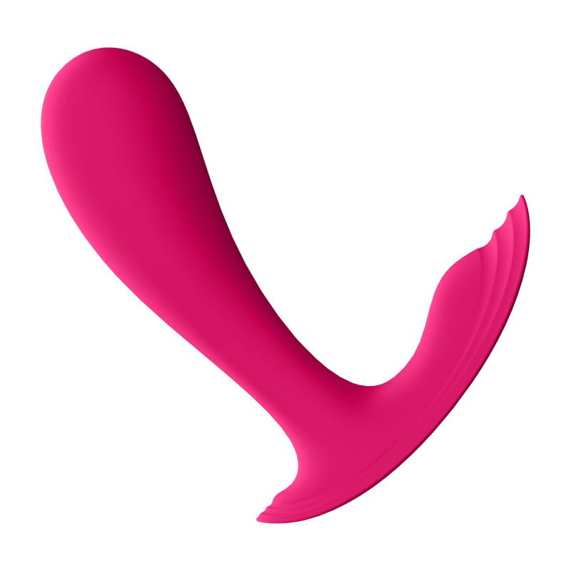 SO7790 Смарт-вибратор в трусики Satisfyer Top Secret Pink вагинально-клиторальный, 2 мотора
