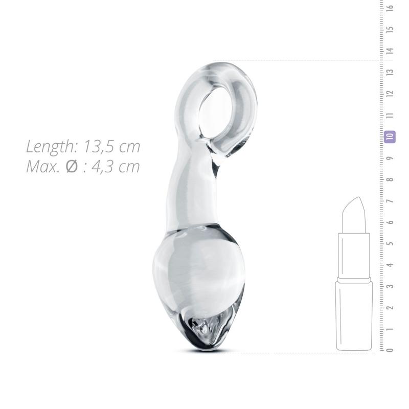 SO4418 Стеклянный стимулятор простаты Gildo Glass Prostate Plug No. 13
